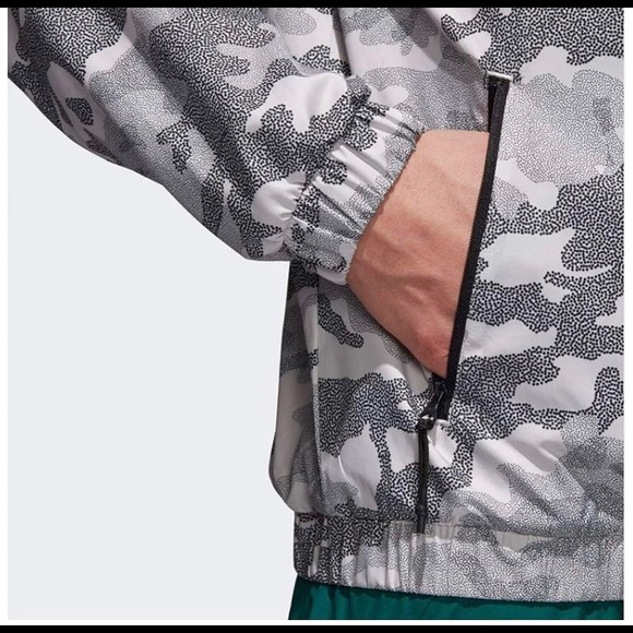 Adidas Bomber Lightweight Camouflage Woven Jacket - Picture 3 of 7